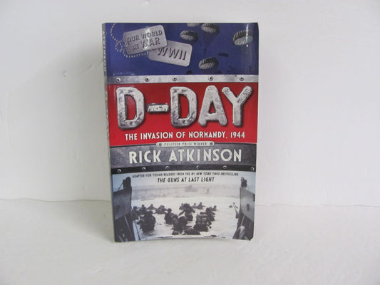 D-Day Square Fish Pre-Owned Atkinson America At War Books