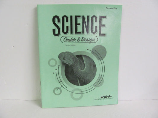 Order & Design Abeka Answer Key  Pre-Owned 7th Grade Science Textbooks