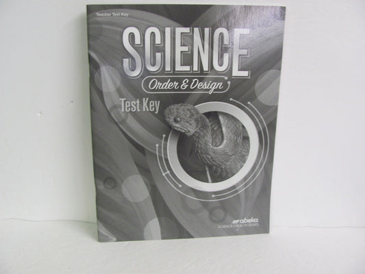 Order & Design Abeka Test Key Pre-Owned 7th Grade Science Textbooks