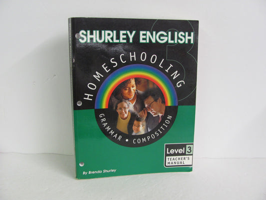 Shurley English Shurley Teacher Edition  Pre-Owned 3rd Grade Language Textbooks