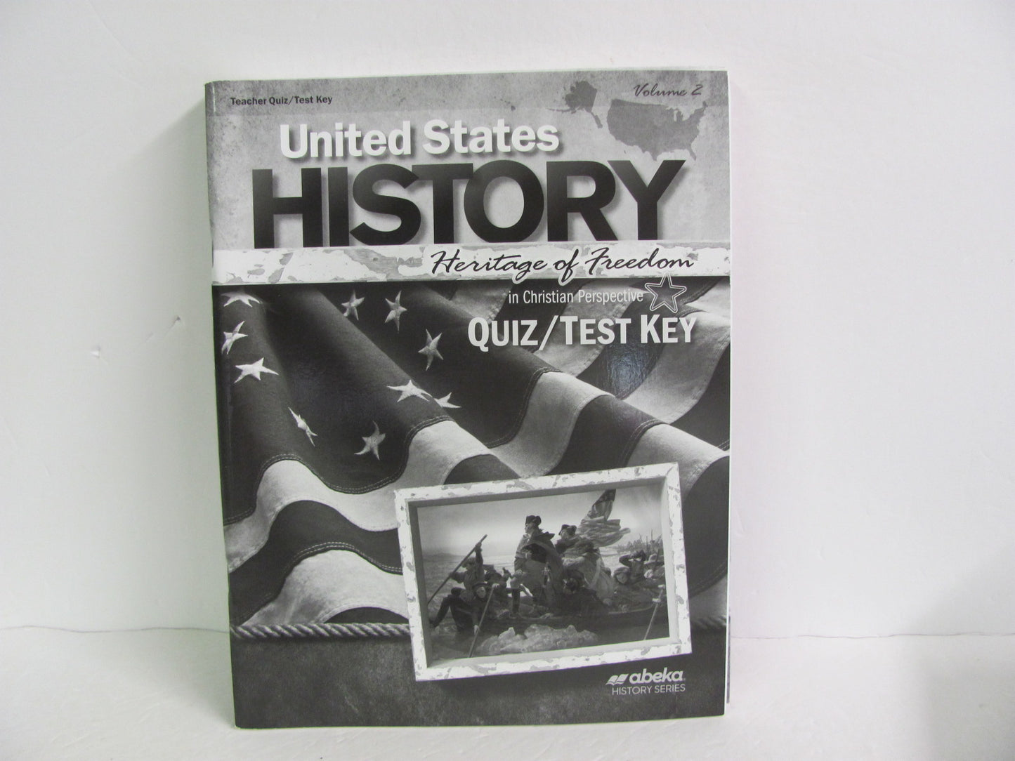 United States History Vol 2 Abeka Quiz/Test Key  Pre-Owned History Textbooks