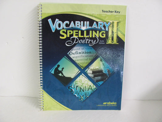 Vocabulary Spelling Poetry II Abeka 8th Grade Spelling/Vocabulary Books