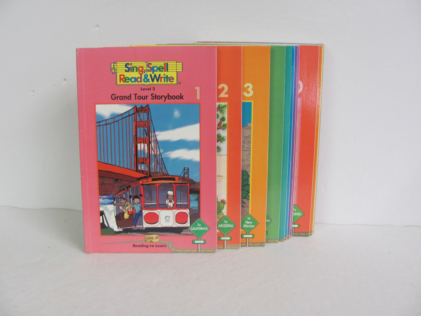 Grand Tour Storybook Readers Lvl 2 Sing, Spell, Read & Write Reading Textbooks