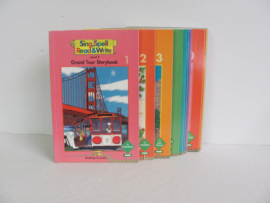 Grand Tour Storybook Readers Lvl 2 Sing, Spell, Read & Write Reading Textbooks