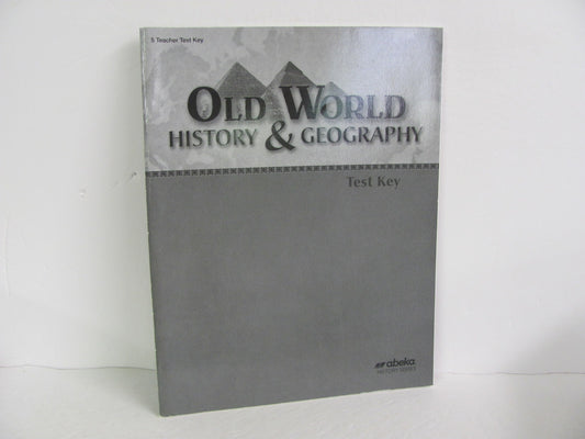 Old World History Abeka Test Key Pre-Owned 5th Grade History Textbooks