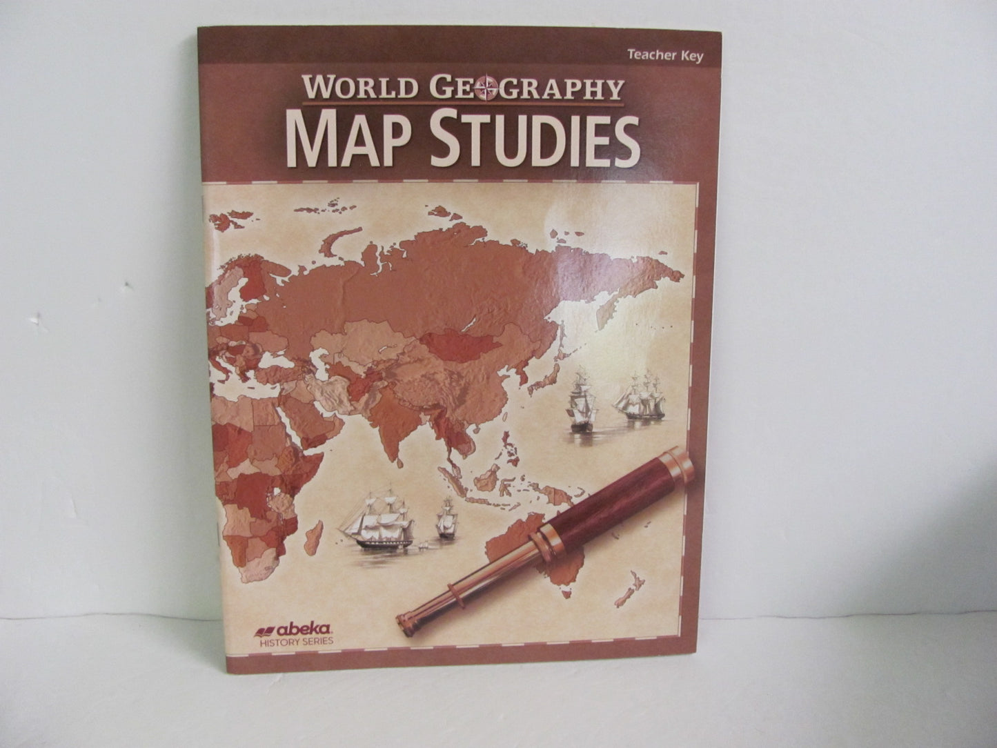 World Geography Map Studies Abeka Teacher Key  Pre-Owned History Textbooks