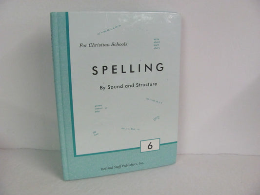 Spelling Rod & Staff Student Book Pre-Owned 6th Grade Spelling/Vocabulary Books