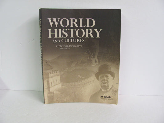 World History Abeka Student Book Pre-Owned 10th Grade History Textbooks