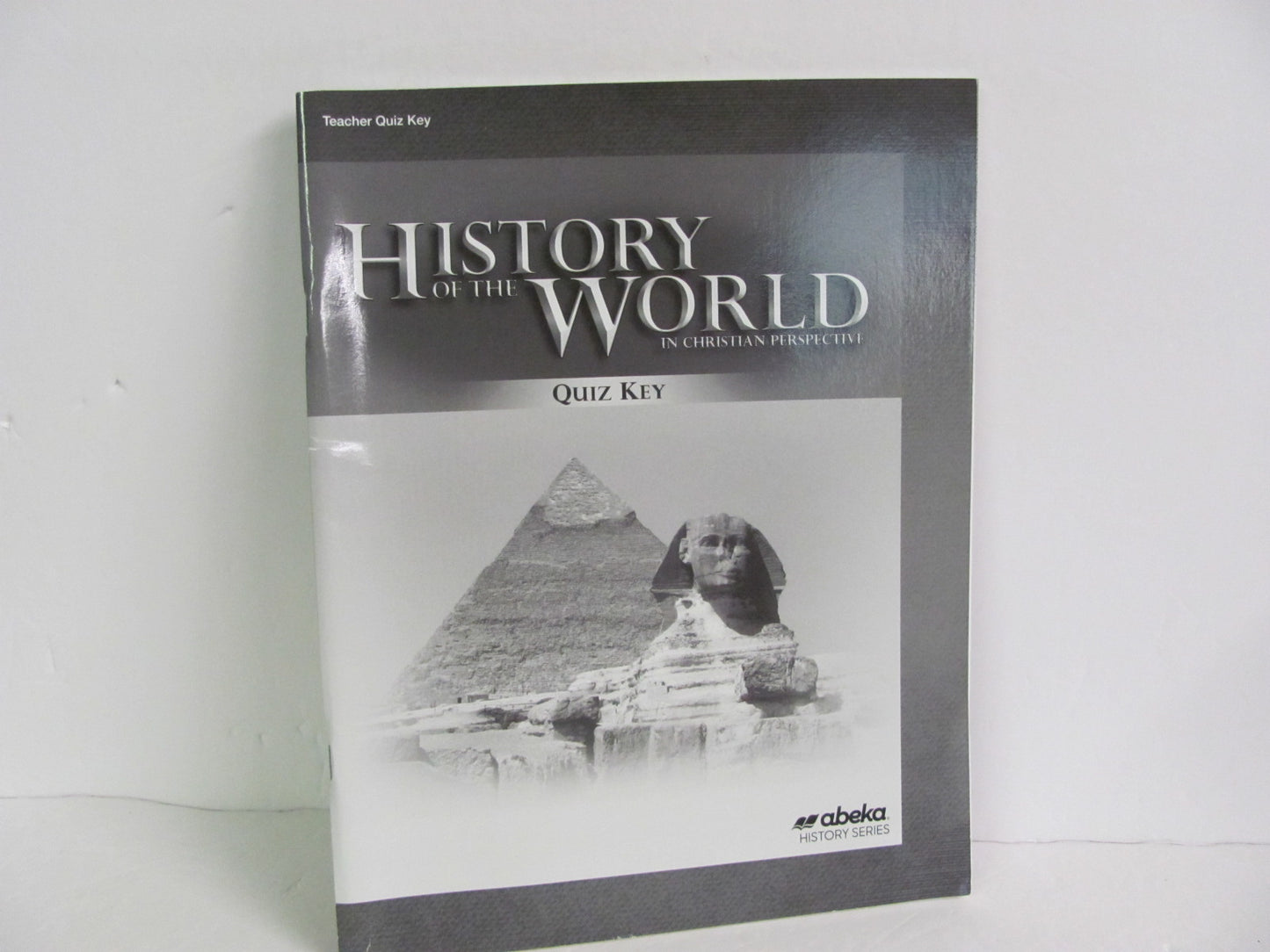 History of the World Abeka Quiz Key Pre-Owned 7th Grade History Textbooks