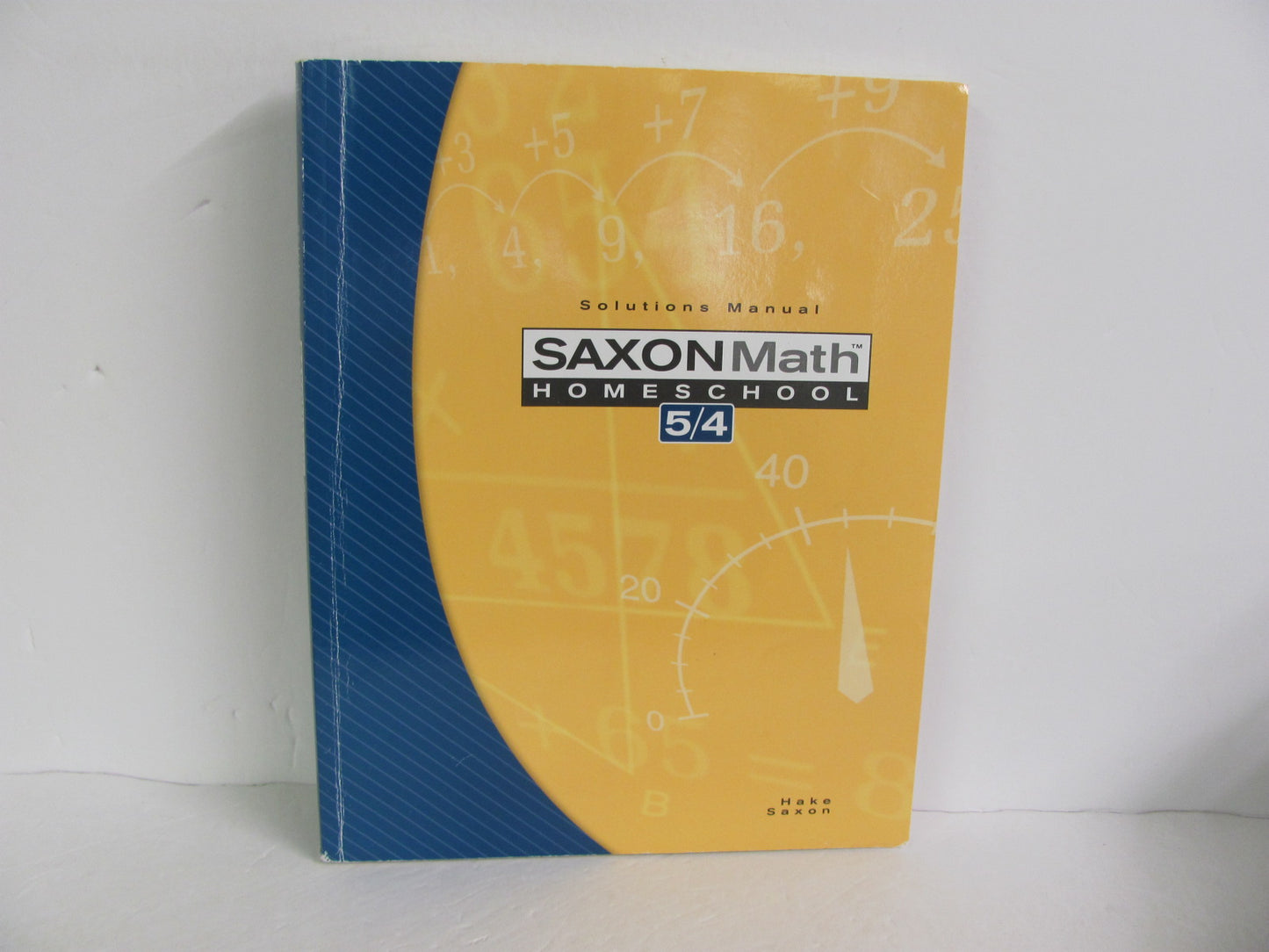 Math 54 Saxon Solutions  Pre-Owned 4th Grade Mathematics Textbooks