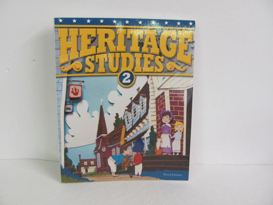 Heritage Studies 2 BJU Press Student Book Pre-Owned 2nd Grade History Textbooks