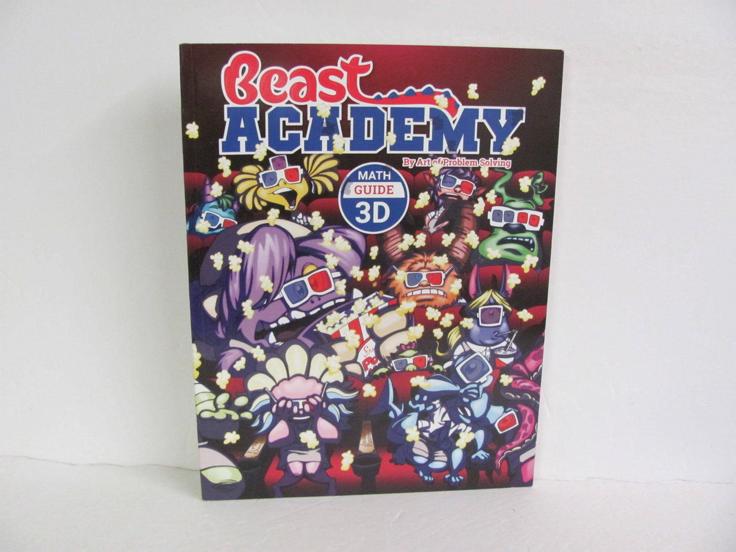 Math Guide 3D Beast Academy Guide  Pre-Owned 3rd Grade Mathematics Textbooks