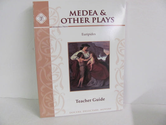 Medea & Other Plays Memoria Press Teacher Guide  Pre-Owned Reading Textbooks