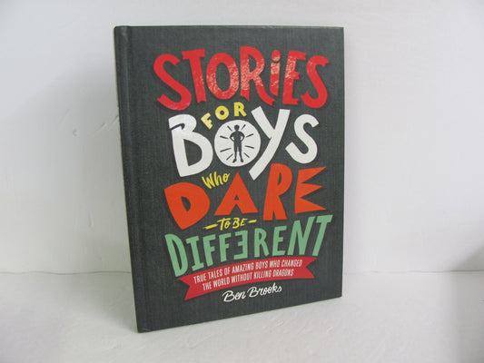 Stories for Boys Who Dare to be Dif RP Kids Pre-Owned Brooks Children's Books