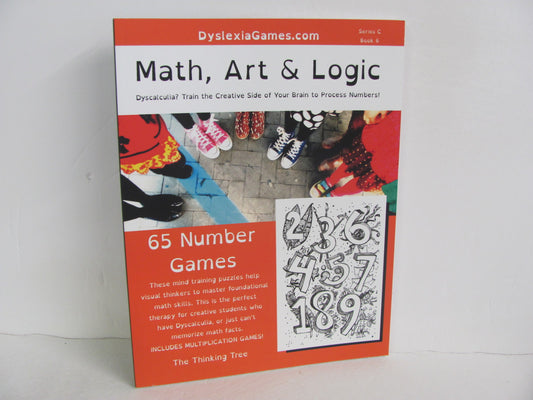 Math, Art, and Logic Dyslexia Games Pre-Owned Brown Educator Resources