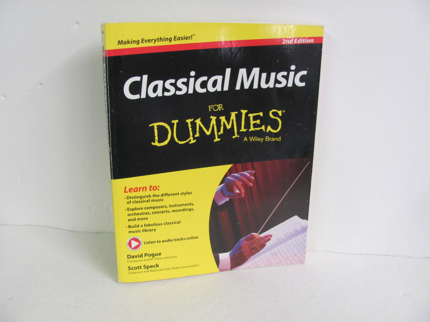 Classical Music For Dummies Pre-Owned Music Education Books