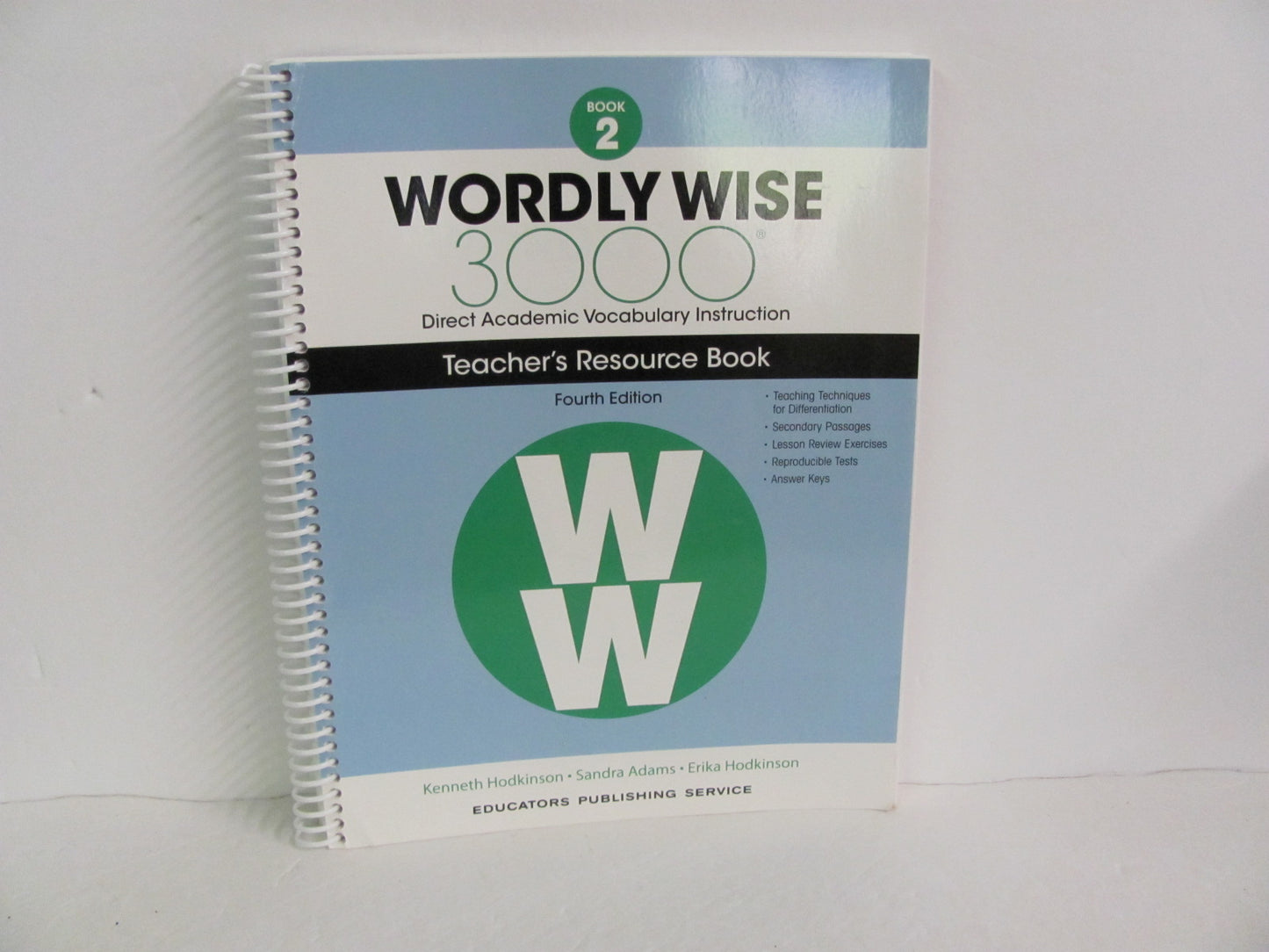 Wordly Wise 3000 EPS Teacher Resource Book Pre-Owned Spelling/Vocabulary Books