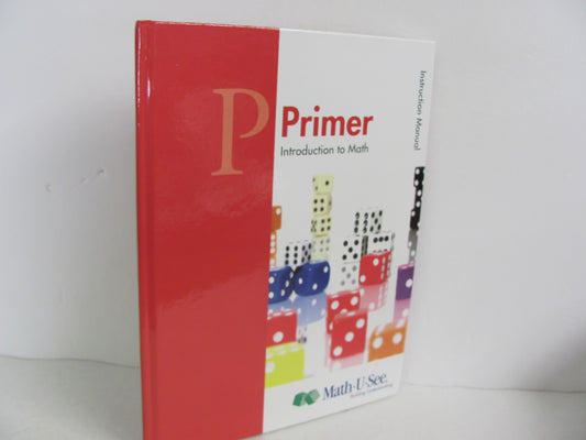 Primer Math U See Instruction Manual  Pre-Owned Demme Mathematics Textbooks