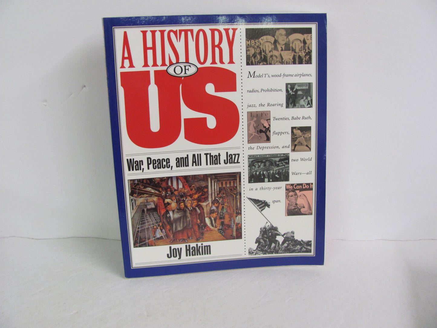 A History of US Book 9 Oxford Pre-Owned Hakim Elementary American History Books