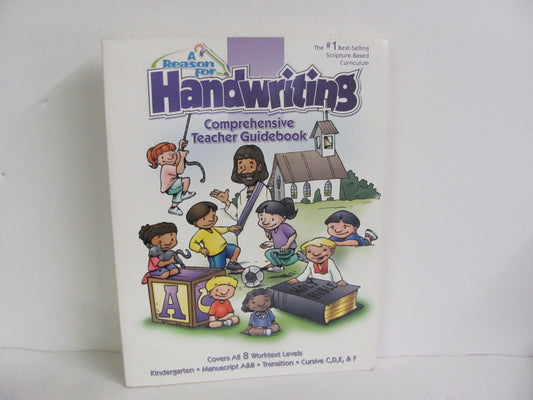 A Reason For Handwriting Teacher Guide  Pre-Owned Retzer Penmanship Books