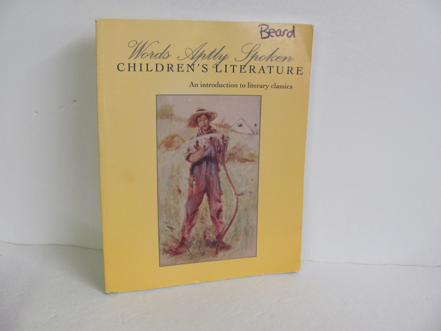 Words Aptly Spoken Children's Lit CCMM Pre-Owned Classical Conversations