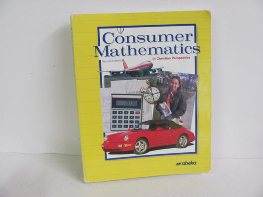 Consumer Mathematics Abeka Student Book Pre-Owned Mathematics Textbooks