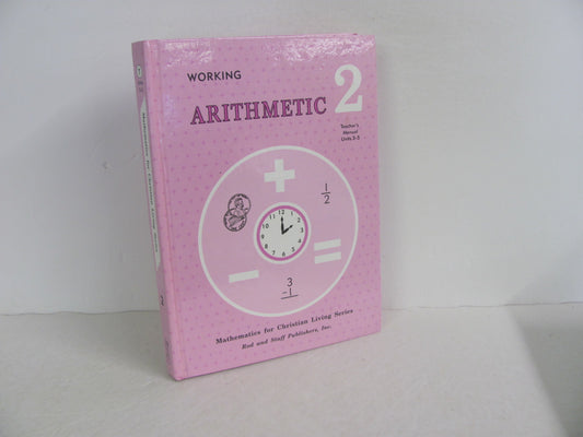 Arithmetic 2 Rod & Staff Teacher Manual  Pre-Owned Mathematics Textbooks