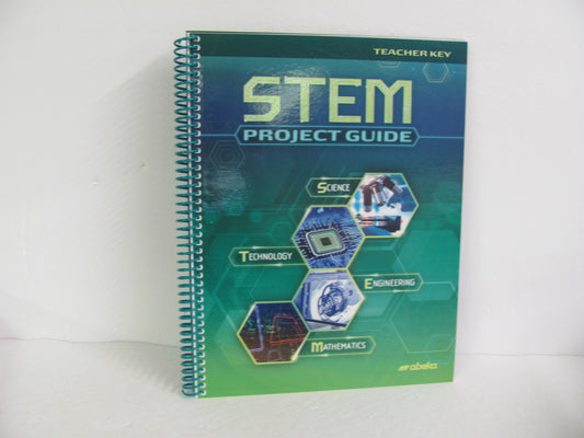 Stem Project Guide Abeka Teacher Key  Pre-Owned 9th Grade Science Textbooks