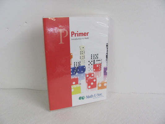 Primer Math U See DVD Pre-Owned Demme Elementary Mathematics Textbooks