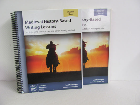 Medieval History Based Writing IEW Set  Pre-Owned Creative Writing Books