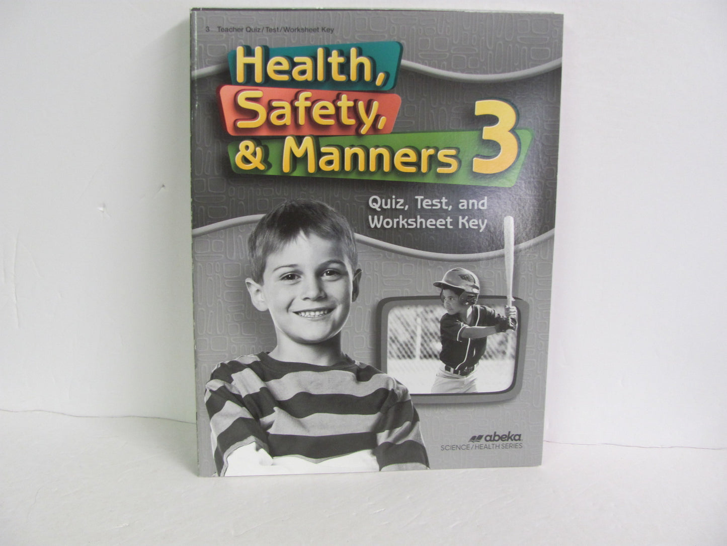 Health, Safety, & Manners Abeka Quiz/Test Key  Pre-Owned 3rd Grade Health Books