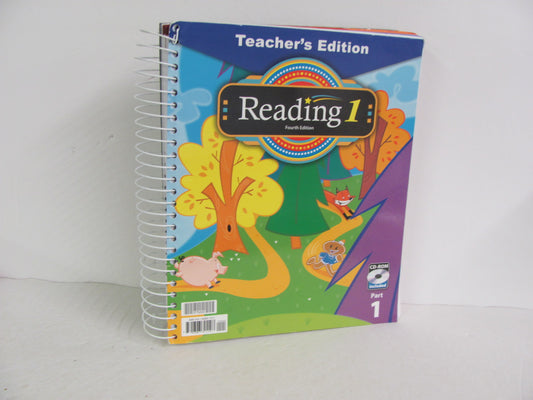 Reading 1 BJU Press Teacher Edition  Pre-Owned 1st Grade Reading Textbooks