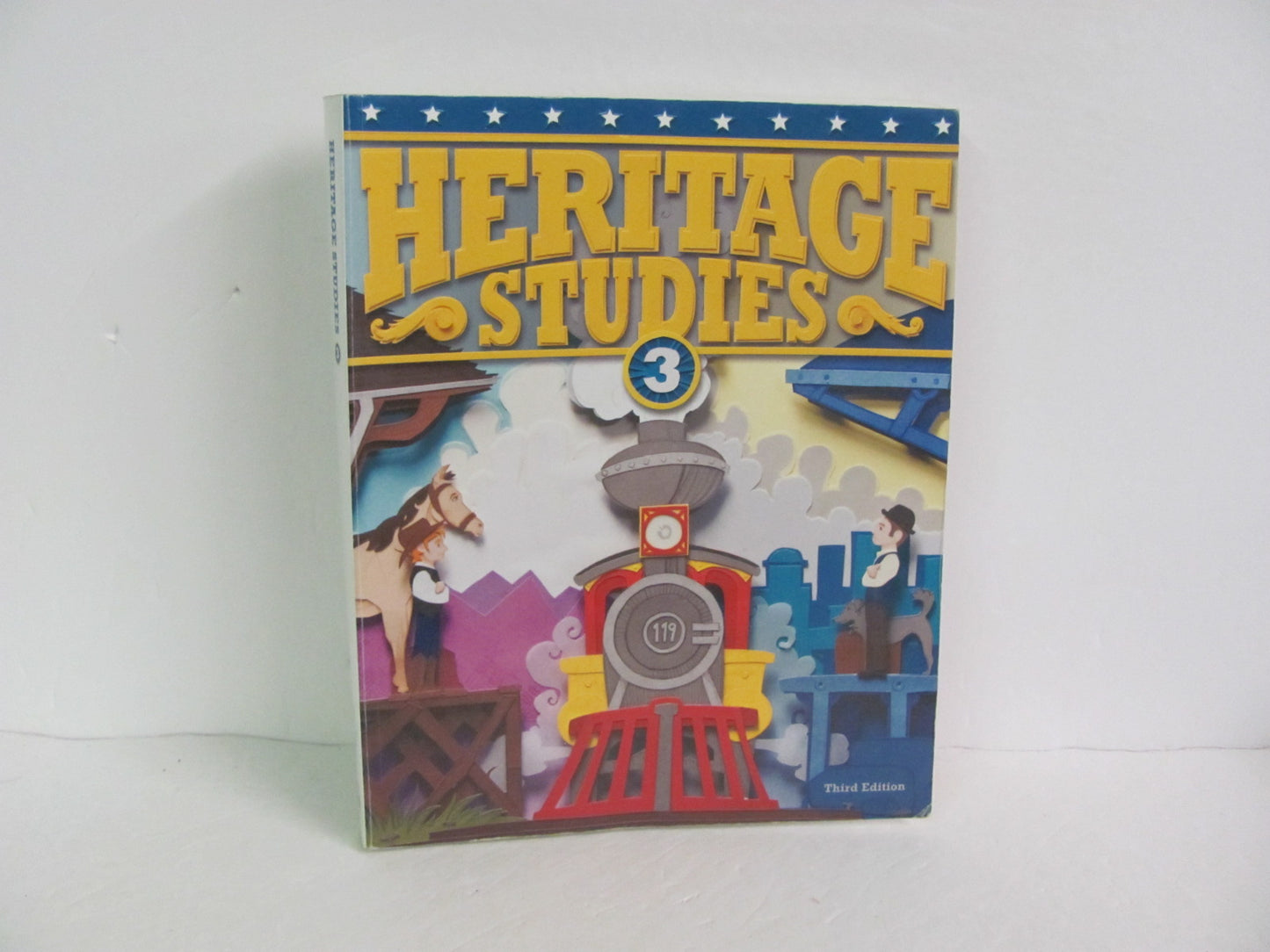 Heritage Studies 3 BJU Press Student Book Pre-Owned 3rd Grade History Textbooks