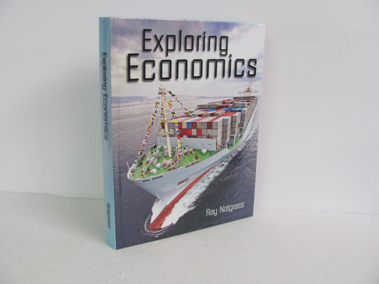 Exploring Economics Notgrass Student Book Pre-Owned Notgrass History Textbooks