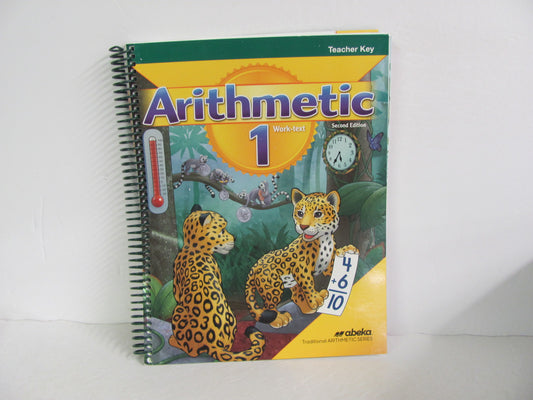 Arithmetic 1 Abeka Teacher Key  Pre-Owned 1st Grade Mathematics Textbooks