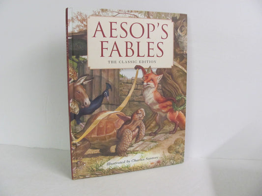 Aesop's Fables Applesauce Press Pre-Owned Aesop Elementary Children's Books