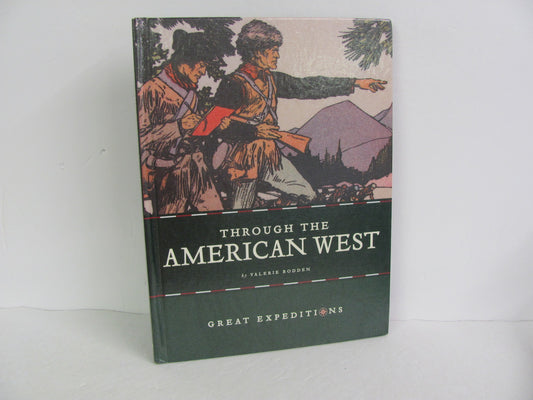 Through the American West Great Expeditions Pre-Owned American History Books