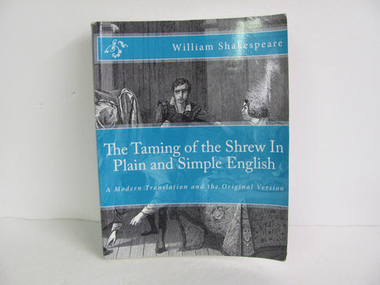 The Taming of the Shrew Book Caps Pre-Owned Shakespeare Children's Books