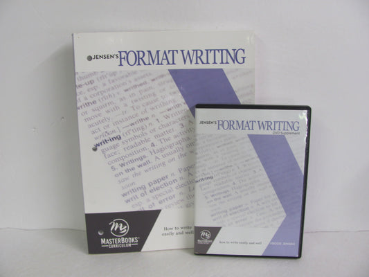 Jensen's Format Writing Master Books Set  Pre-Owned Creative Writing Books