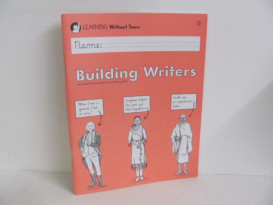 Building Writers Handwriting Without Tears 3rd Grade Penmanship Books