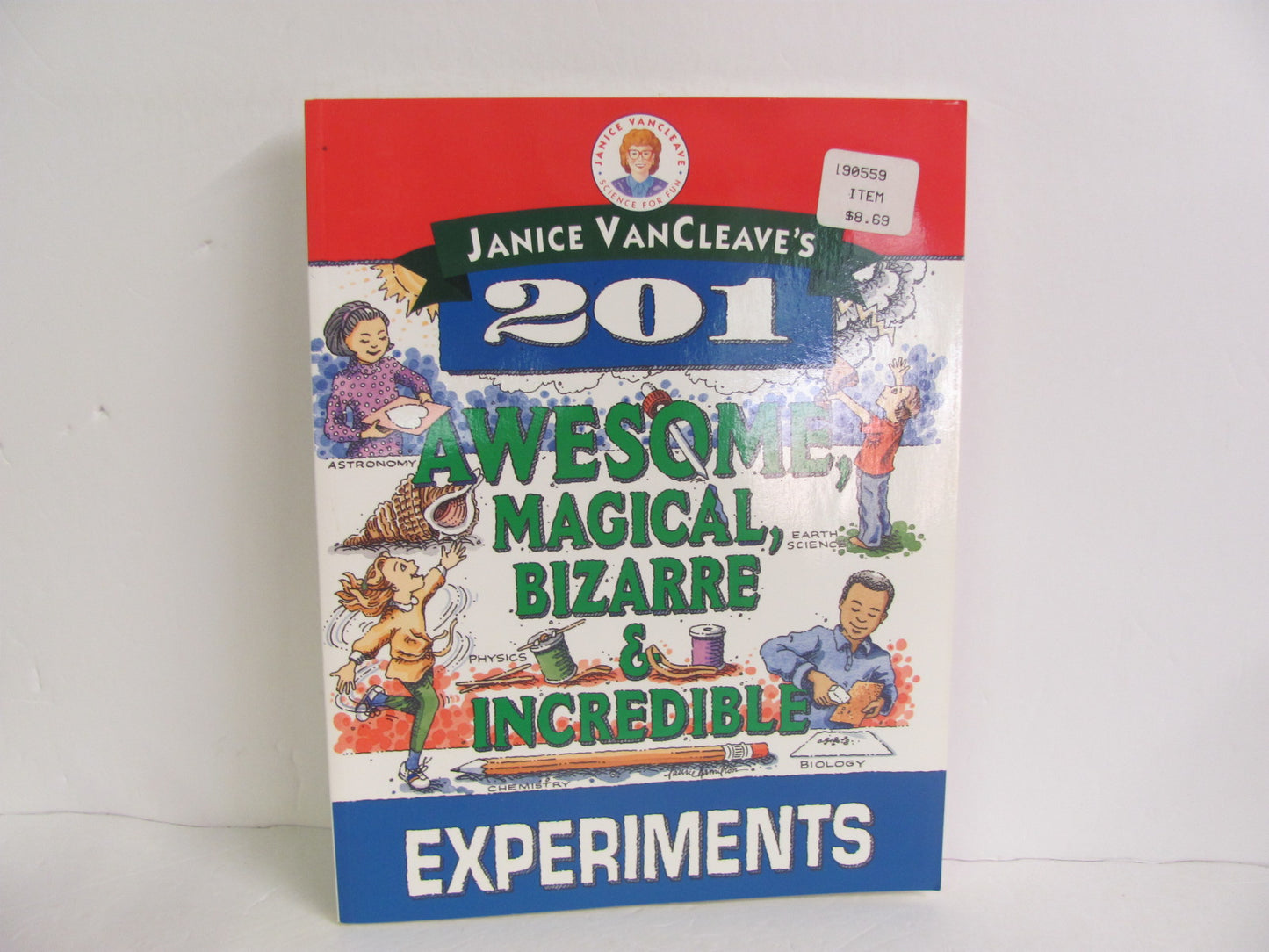 201 Awesome, Magical, Bizarre Janice VanCleave Pre-Owned Science Textbooks