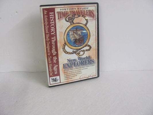 New World Explorers Time Travelers DVD Pre-Owned History Textbooks