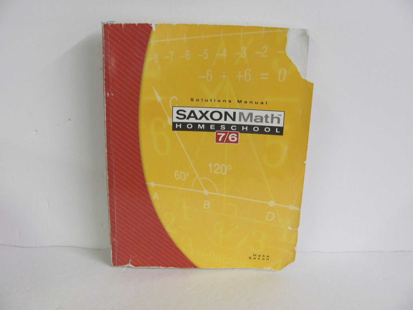 Math 76 Saxon Solution Key Pre-Owned 6th Grade Mathematics Textbooks