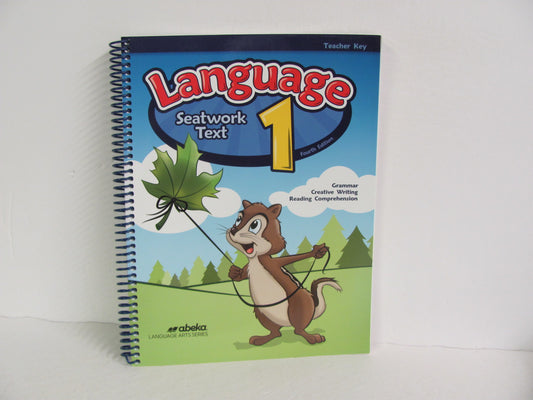 Language 1 Abeka Teacher Key  Pre-Owned 1st Grade Language Textbooks