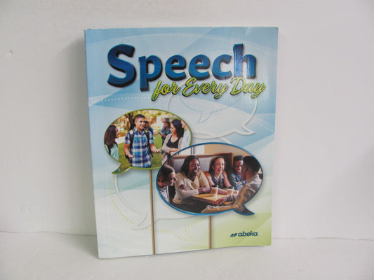 Speech for Every Day Abeka Student Book Pre-Owned High School Electives (Books)