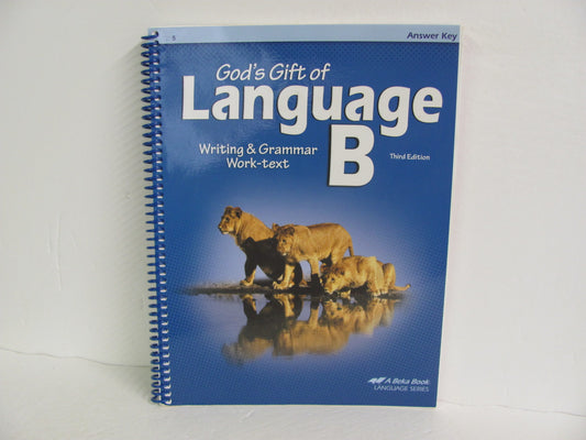 Language B Abeka Answer Key  Pre-Owned 5th Grade Language Textbooks