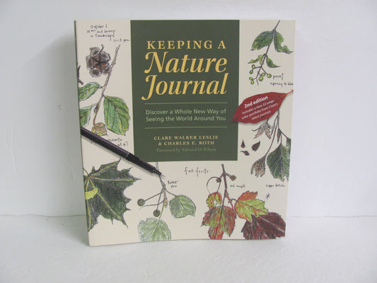 Keeping a Nature Journal Storey Pre-Owned Leslie Elementary Earth/Nature Books