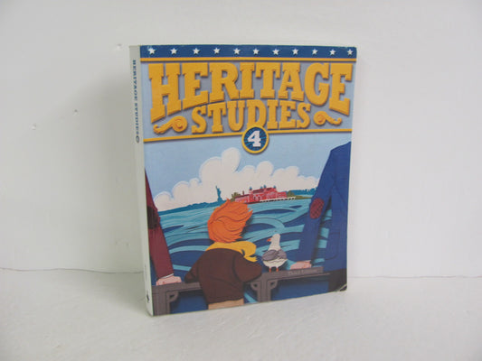 Heritage Studies 4 BJU Press Student Book Pre-Owned 4th Grade History Textbooks