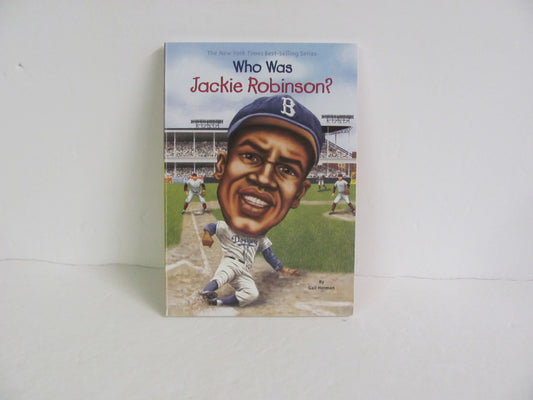 Who Was Jackie Robinson? Whohq Pre-Owned Herman Elementary Fiction Books