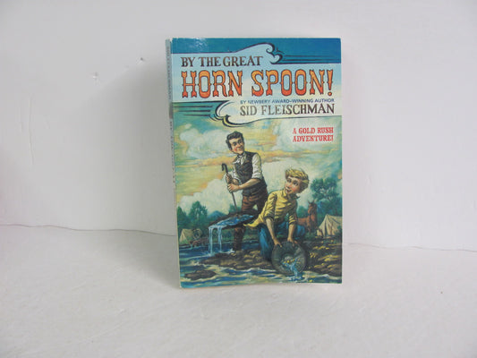 By the Great Horn Spoon Little Brown Pre-Owned Fleischman Fiction Books